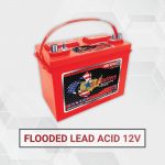 Flooded Lead Acid 12 Volt Deep Cycle Battery