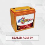 Sealed AGM 6 Volt Deep Cycle Battery