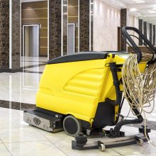 Yellow Electric Cleaner Scrubber Sweeper